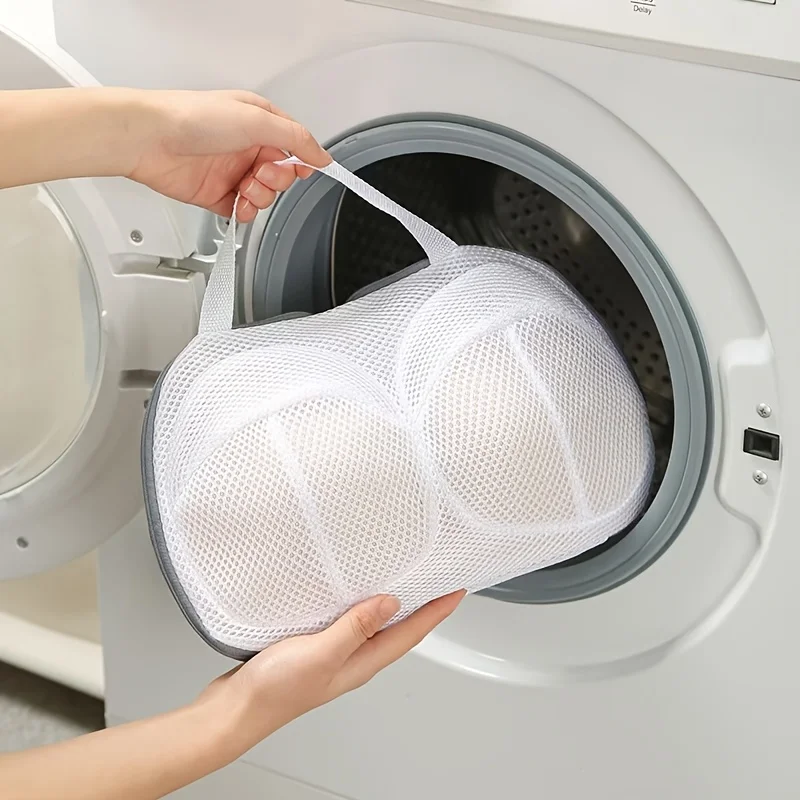 Sac à linge multi-usages anti-déformation, soutien-gorge de qualité supérieure, poudres d'entretien des sous-vêtements sûres pour la machine à laver, 1PC