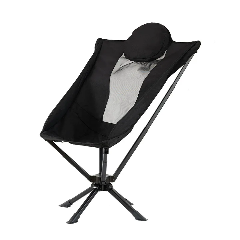 

Integrated storage high strap pillow, rotating umbrella chair camping chair fishing chair outdoor