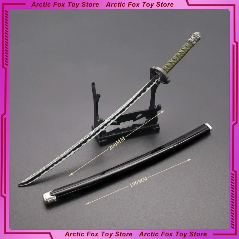 26cm New Moonveil Game Peripheral Metal Model and Props Desktop Decoration Ornaments Boys Birthday Festival Gifts Toys