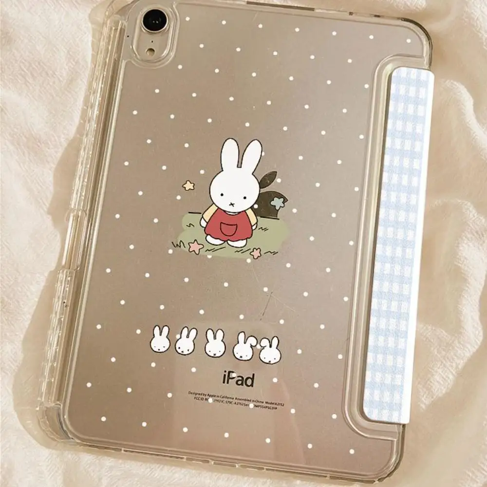 Miffy Rabbit عبارة عن غطاء حماية عالي المظهر مناسب لسلسلة Ipad بالكامل مما يجعلها هدية لصديقتك #4