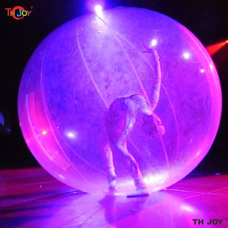 Transparent Inflatable Dancing Ball Bubble Walking Ball For Advertising Vocal Concert Ballet Stage Fashion Show With Air Pump