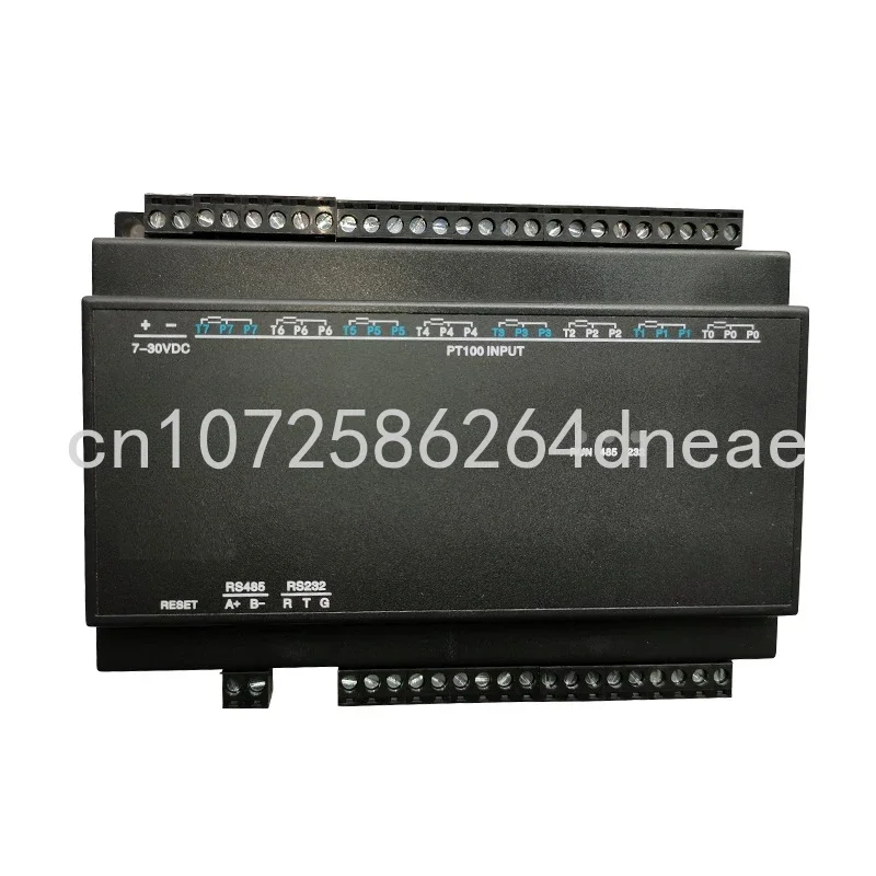 

High Precision 8 Road PT100 Temperature Acquisition Module, Ethernet + Dual Serial Port Acquisition Card Controller Equipment