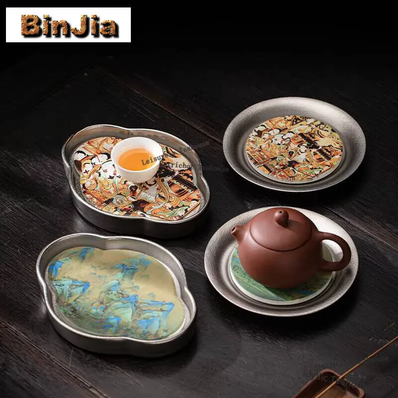 dunhuang-–-support-de-pot-d'eau-a-aspiration-en-ceramique-doree-chinoise-petit-plateau-de-brassage-sec-a-sechage-rapide-service-a-the-kung-fu-accessoires-cadeau