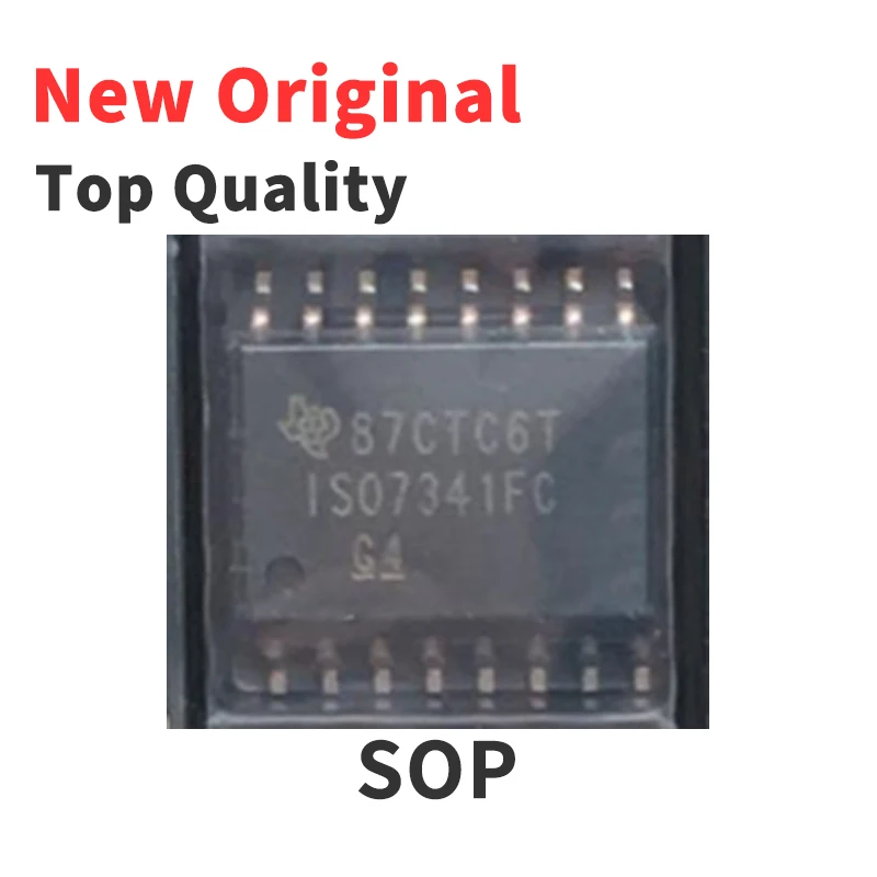 (10 Pieces) ISO7341CDWR ISO7341FCDWR ISO7341CQDWRQ1 ISO7341FCQDWRQ1 SOP New Original Chip IC