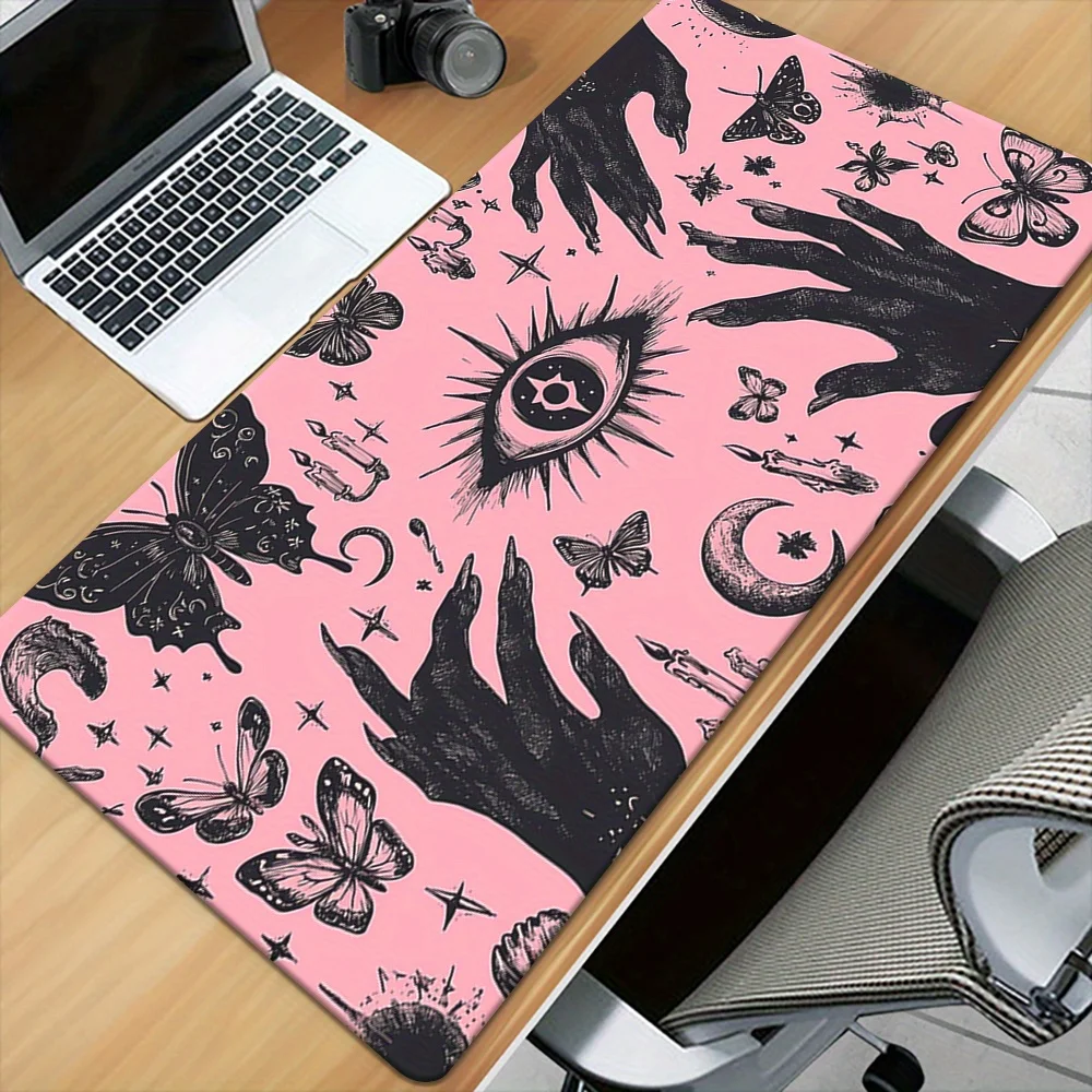 

Pink Creative Classical Mousepad Keyboard Gaming Accessories Mouse Mat Office Computer PC Gamer Laptop Desk Mat Mouse Pad