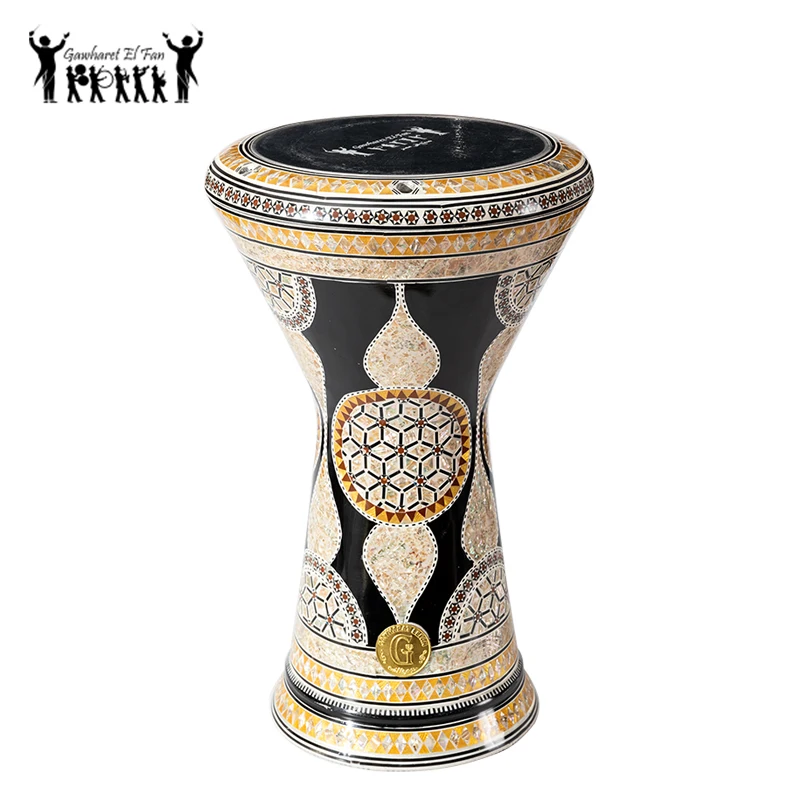 

Middle Eastern drum Darbuka Arabic drum Handclapped percussion instruments Made in Egypt 8 Inch Aluminum