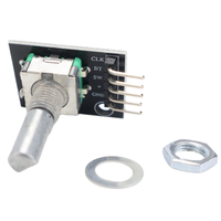 1-10 Pcs KY-040 360 Degree Rotary Encoder Module Threaded Shaft for Arduino Raspberry Pi DIY Electronics Position Control