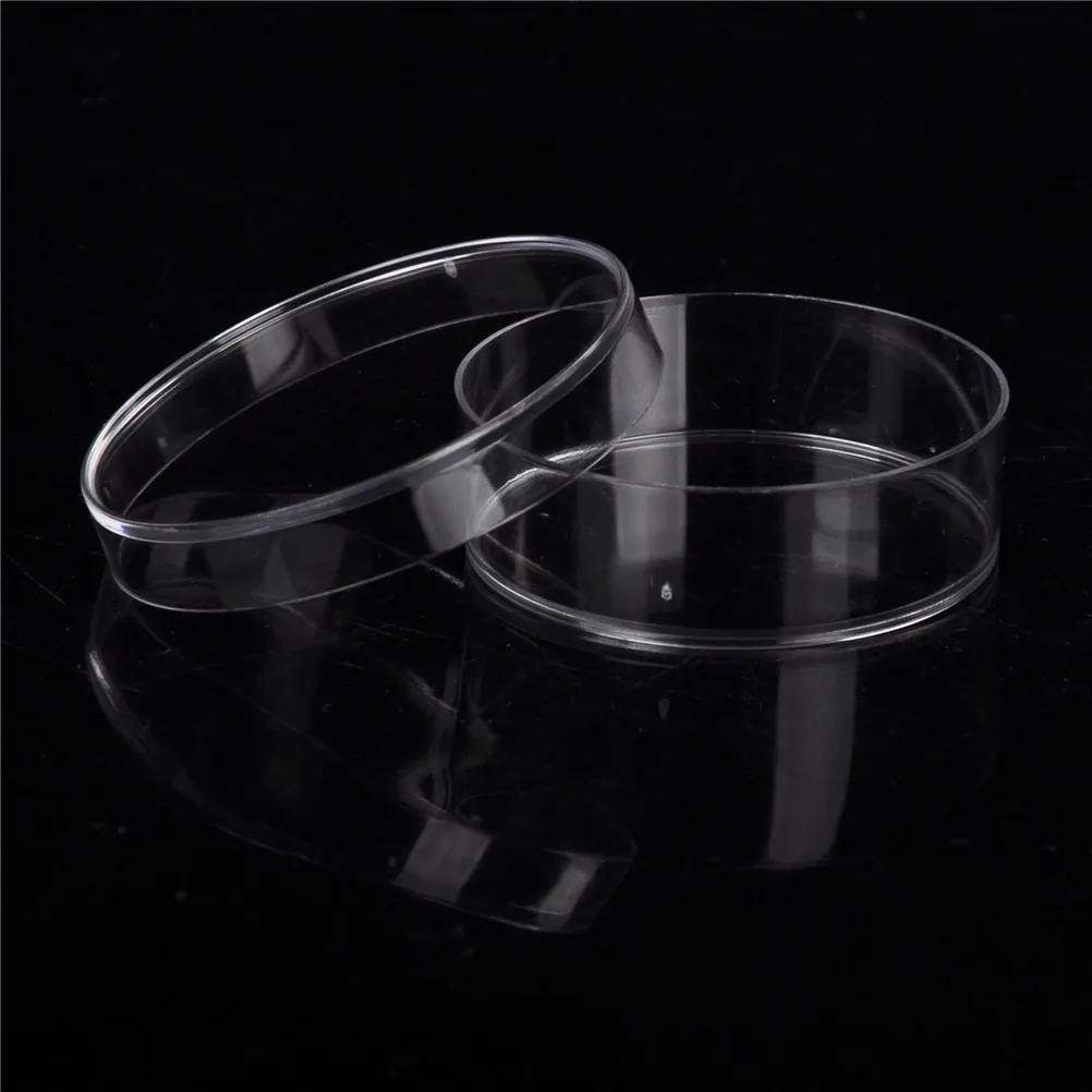 High Quality 35x15mm Sterile Polystyrene Plastic Petri Dishes Plate with Lids 10pcs Experimental Supplies