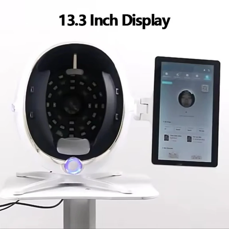 신형 휴대용 얼굴 스캐너 기계 피부 분석기 3D 전문 비트모지 피부 분석 기계 2024