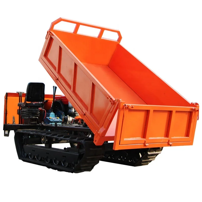 Small Loader With Engineering Track Carrier Crawler Dumper Sale