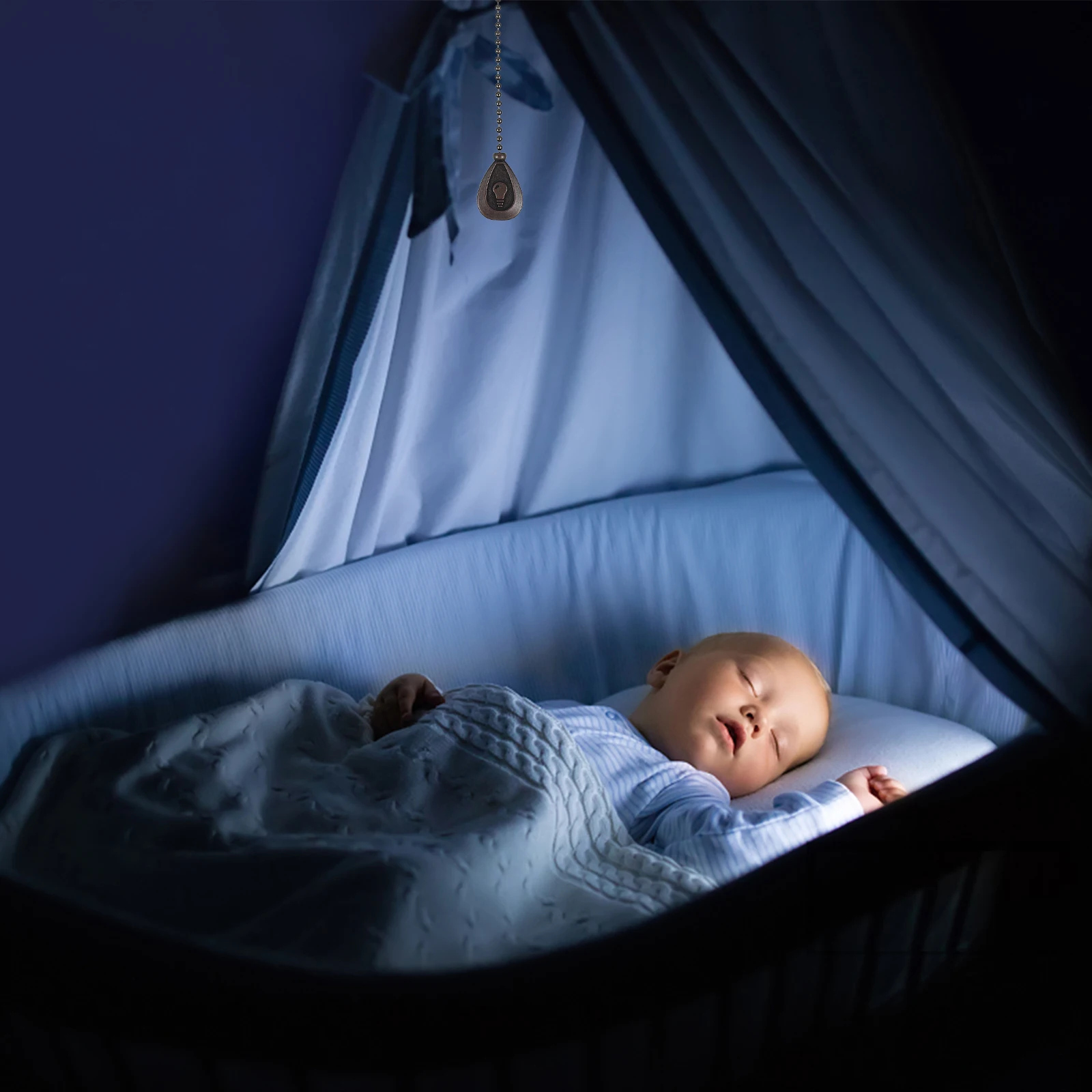 

4Pcs Ceiling Pull Chain Pendant Extender Strong Metal Material Perfect for Home Decor Weddings Parties Festivals