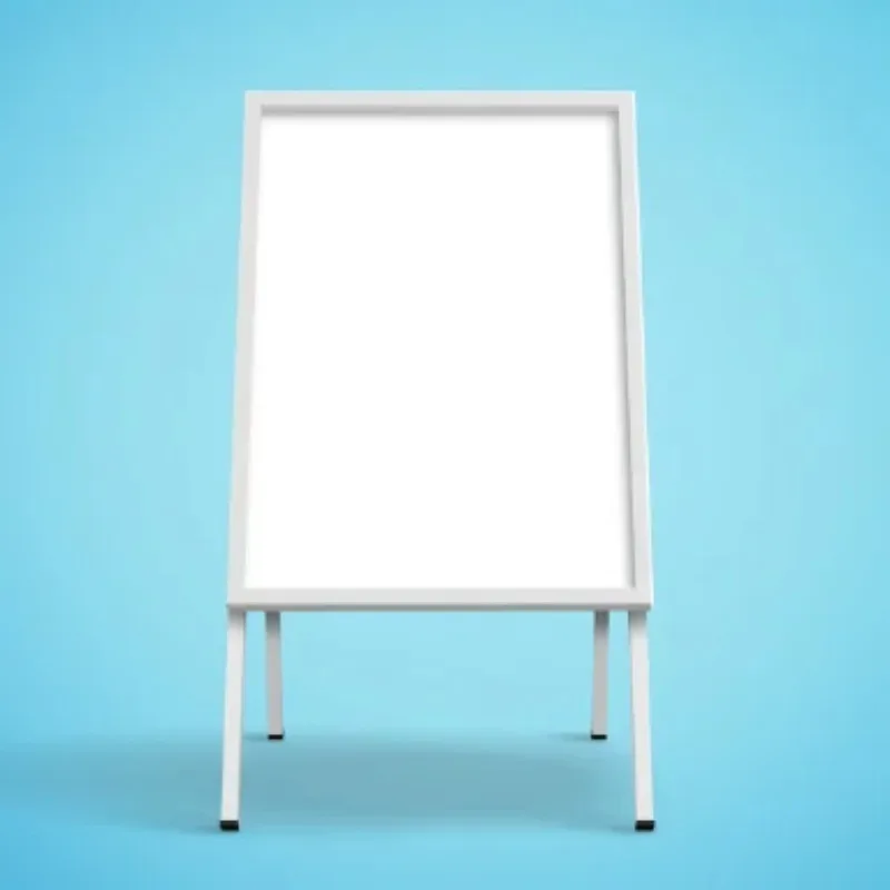 

Business Promotional Marketing Board Signs Aluminum Double Side a Frame Poster Display Stand for Newly Opened Shop