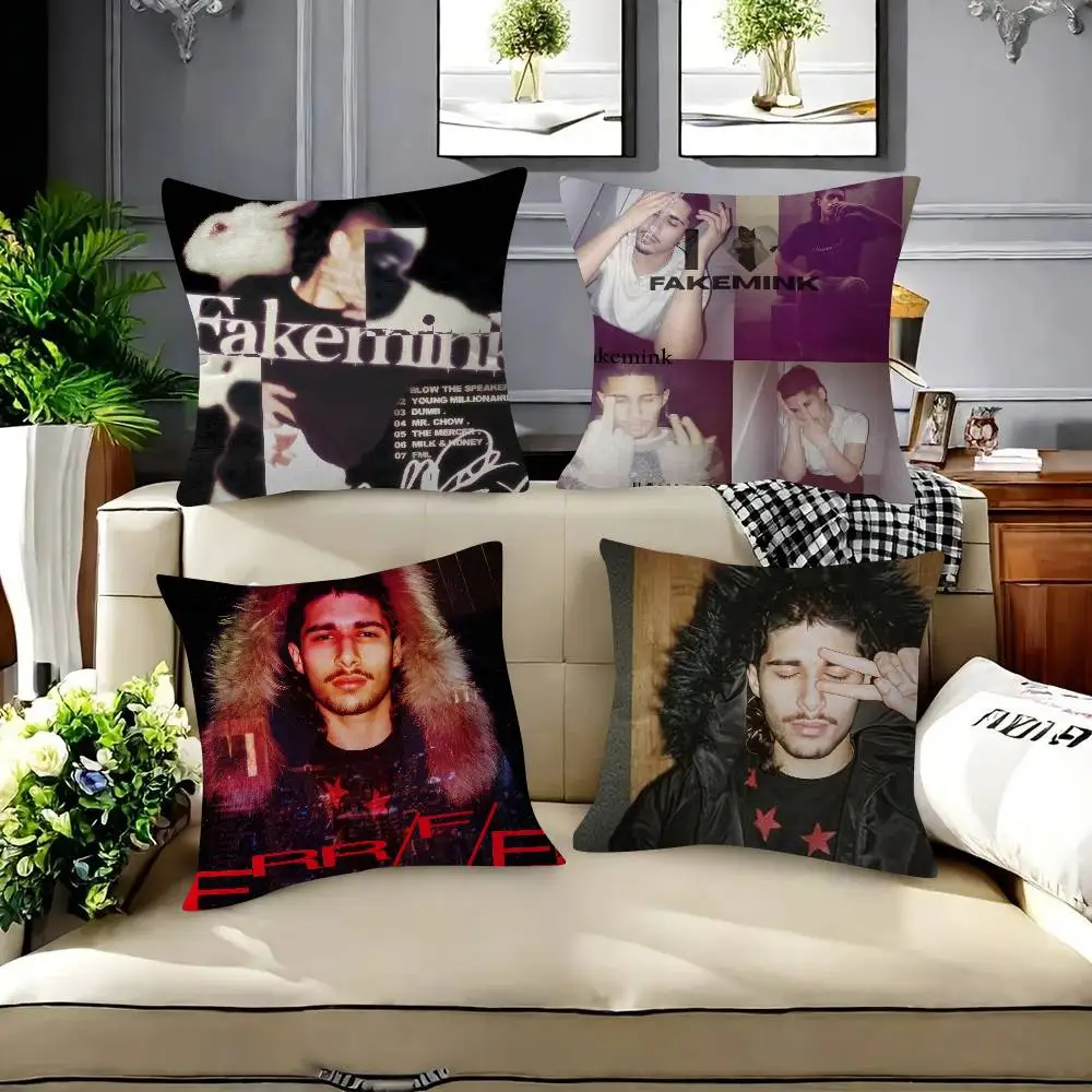 Singer F-Fakemink V-Vincenzo   Cushion Cover Inches Farmhouse Decor Home Throw Pillow Covers for Couch Decorations