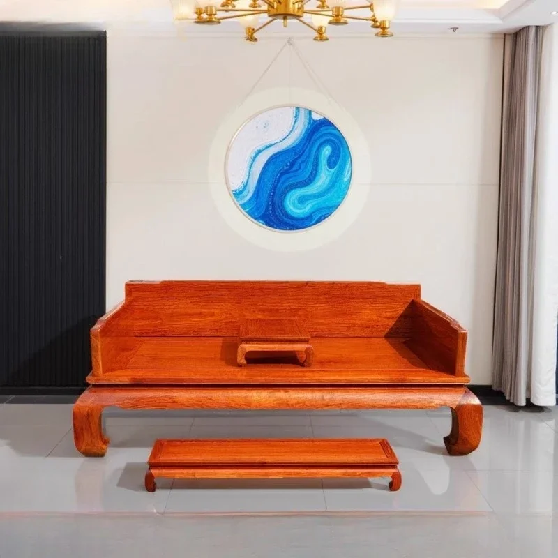 Palissandro, letto Arhat, addensato, tavola singola, matrimoniale, tronchi, mortasa e tenone