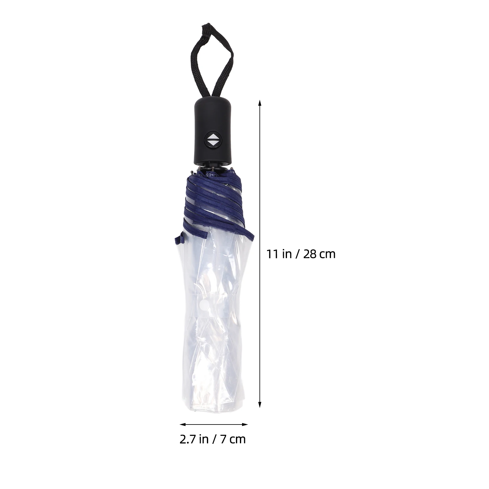 

Umbrellas Folding Fully Automatic Tripod for Rainy Day Pocket Clear Portable Travel