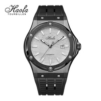 Haofa Automatic Mechanical Wristwatches Men Calendar Sapphire Self-wind Waterproof Mens Watch Casual automatische horloge 1911