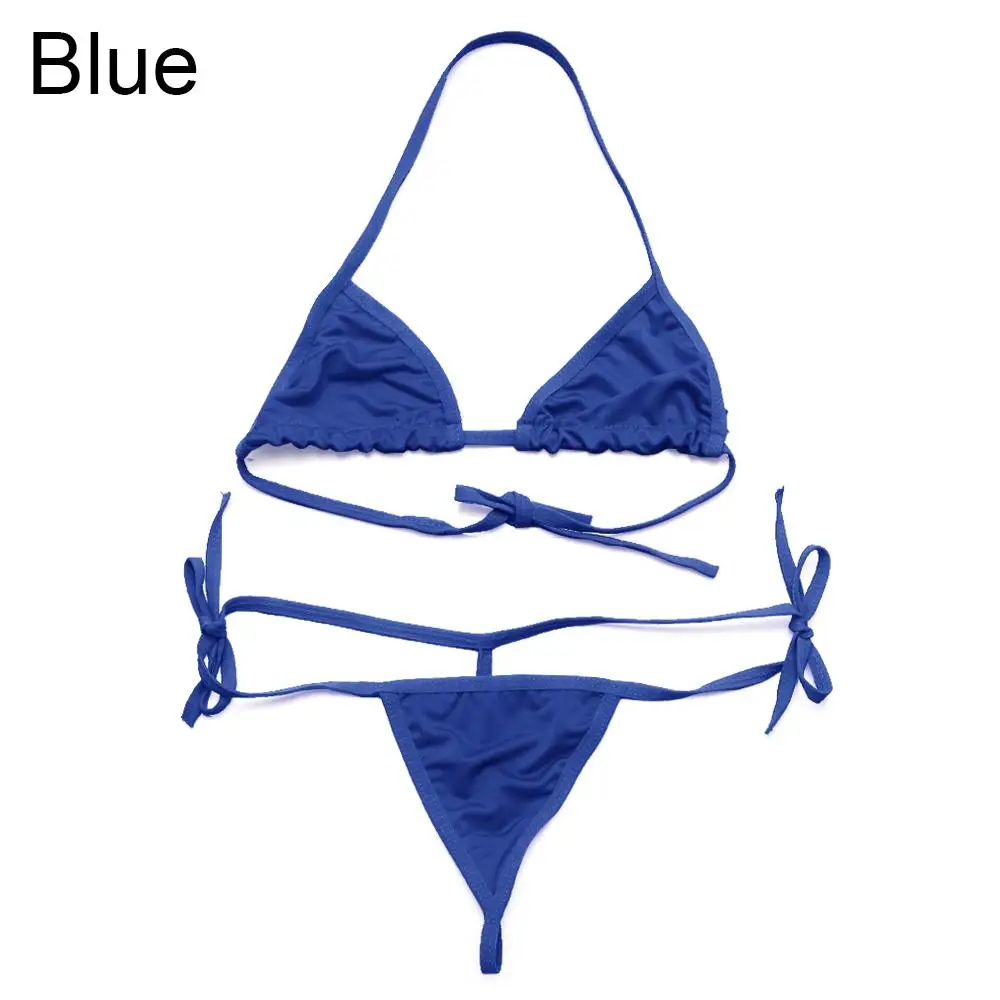 Mutandine set reggiseno intimo bralette regolabile senza schienale sexy da donna