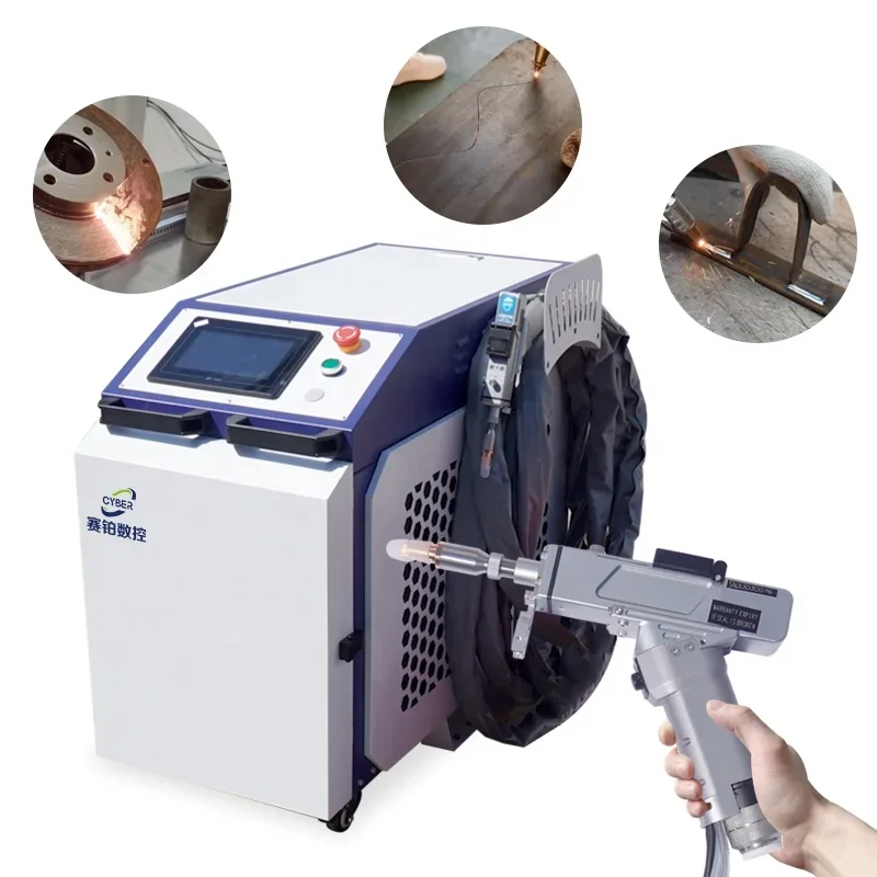 3-in-1 Handheld Metal Laser Welding Machine 1000w 1500w 2000w Small    