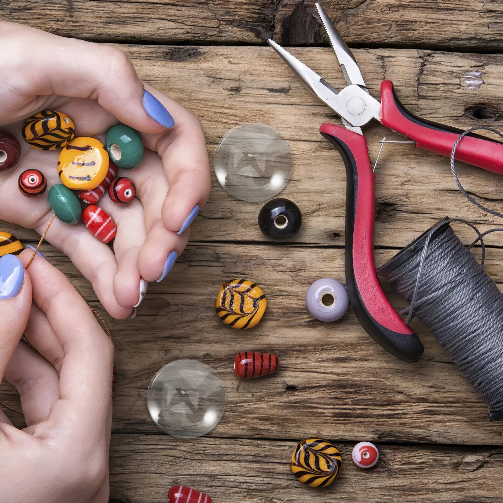 

15Pcs Clear Glass Round Cabochons Transparent Flatback Dome for DIY Jewelry Making Findings Crafts Pendants Photo Decoration