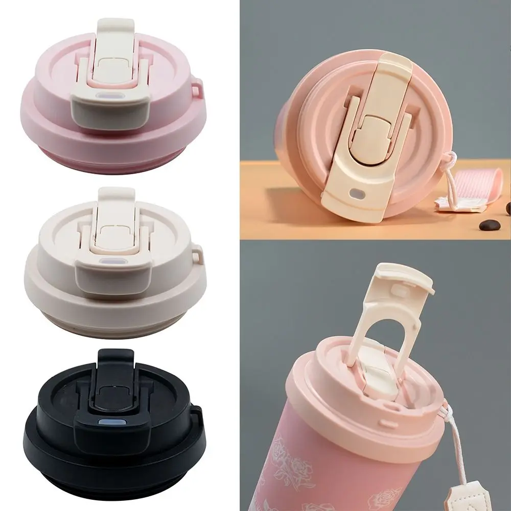 High Quality Plastic Bottle Lid Replacement Lily of The Valley Cup Lid Splash Spill Proof Therms Cup Cap for Bottle Accessories
