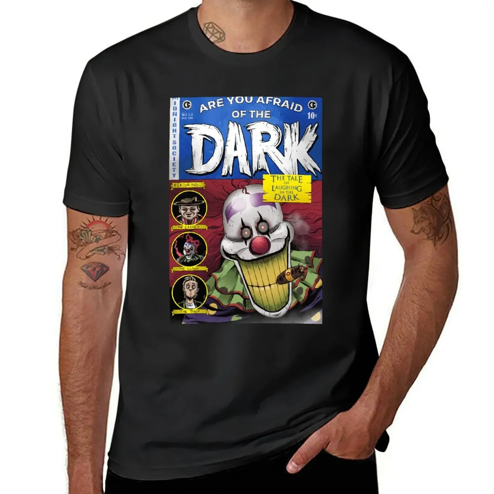 

Are You Afraid of the Dark - Laughing in the Dark T-Shirt summer 2025 luxury t-shirt mens t shirts casual stylish