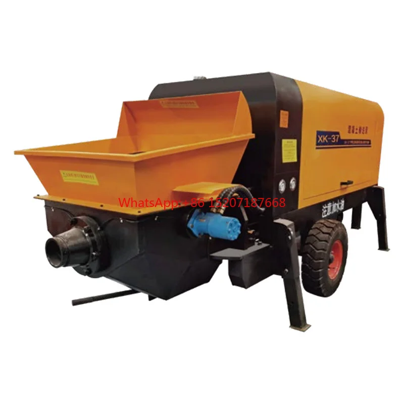 High Quality 380V 30KW Electricte Concrete Pump New with 200m Vertical Conveying Distance Machinery Repair Shops