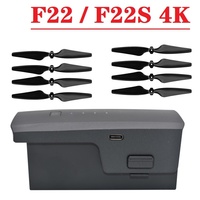 For SJRC F22s Drone Battery 11.1V 3500mAh Battery and Propeller For F22 F22S 4K PRO 5G Wifi GPS RC Drone Accessaries Spare Parts