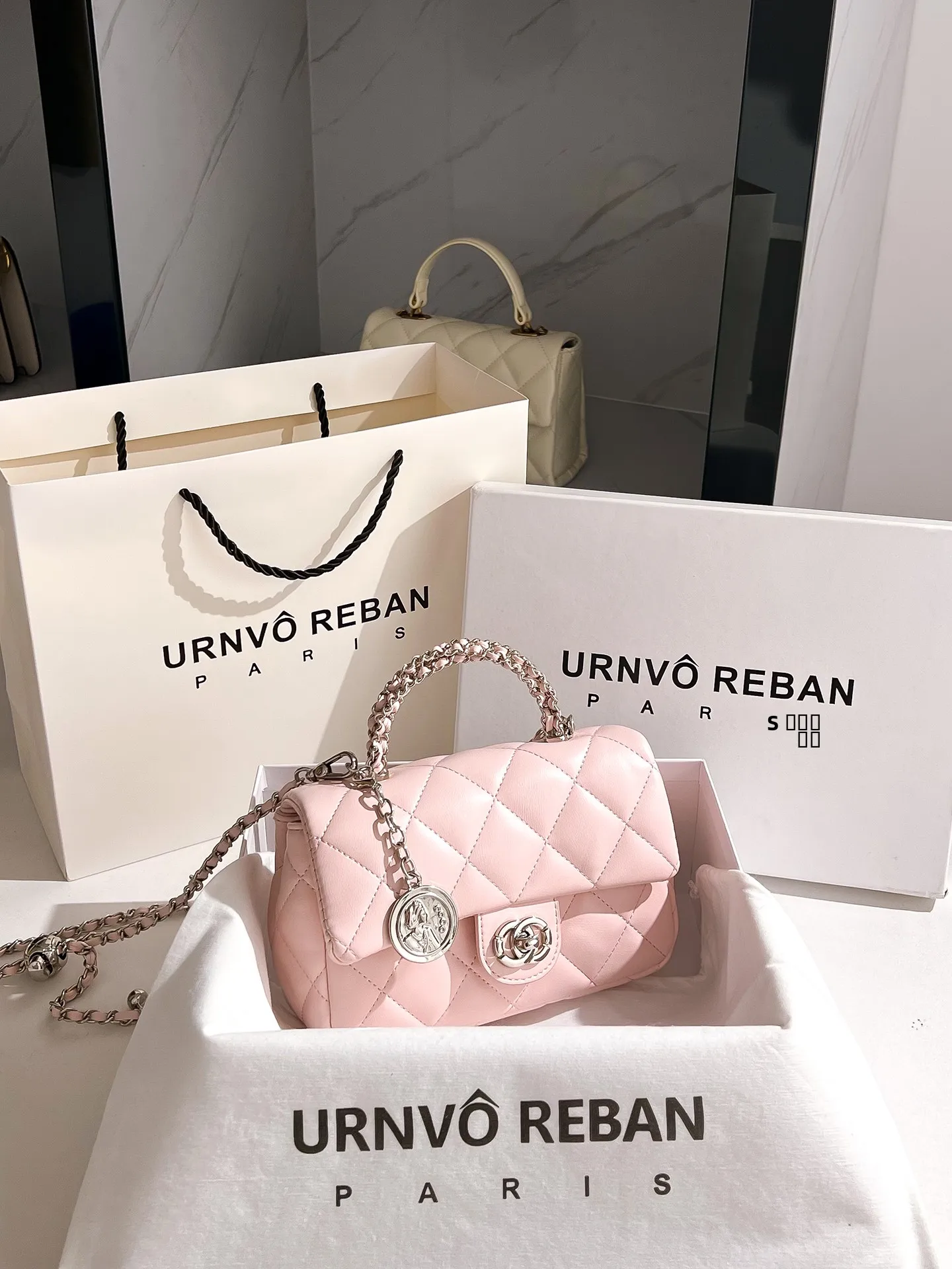 acound-song-milkake-poer-chain-crossbody-bag-women's-new-2025-trend-birthday-gift-casual-simple-sle-hard-handle