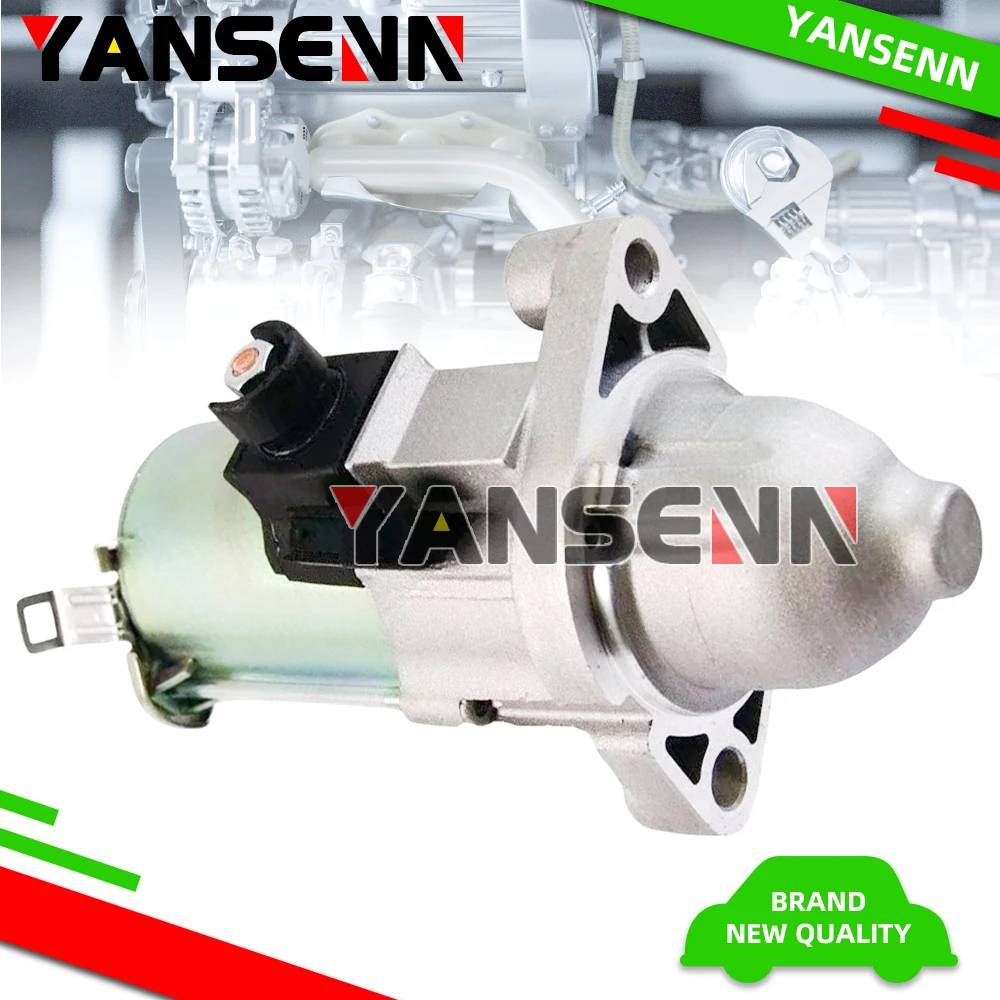 

9T 1.6kW/12 Volt Starter Motor for Honda Accord 2006-12 Civic 2006-11 CR-V 2007-11 L4 2.0L 2.4L 31200-R40-A01 31200-RRA-A51