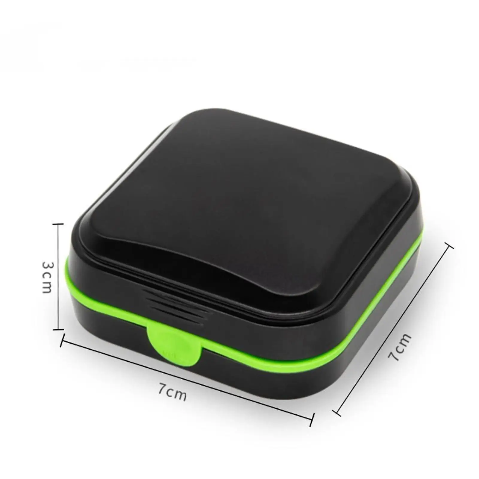Compact Hearing Aid Storage Case Waterproof Travel Hard Shell Holder for Personal Sound Amplifier Shockproof Protective Carry