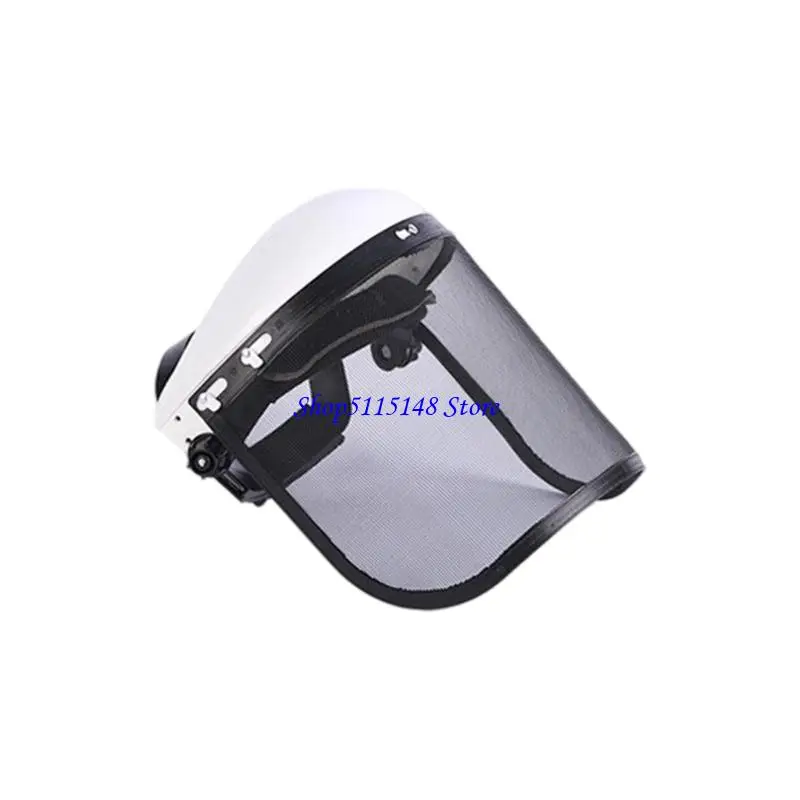 용접 및 철거 작업 조절 가능한 안전 헬멧을위한 F3MA 보호 페이스 마스크