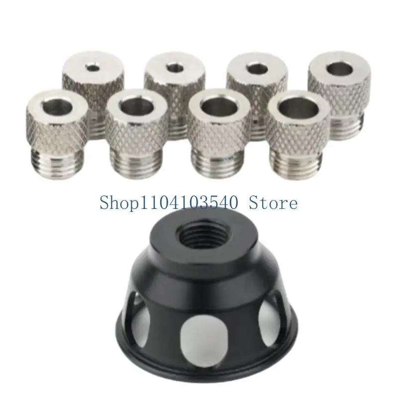 02DC ثقب عمياء دليل الحفر العمودي Doweling Jig مناسبة لتجميع الأثاث وتحسين المنازل مهام مركز DOARES #4