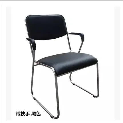 Computer Chair Household Conference Staff Artificial Leather Armless Stool Backrest Bow Mesh Chair