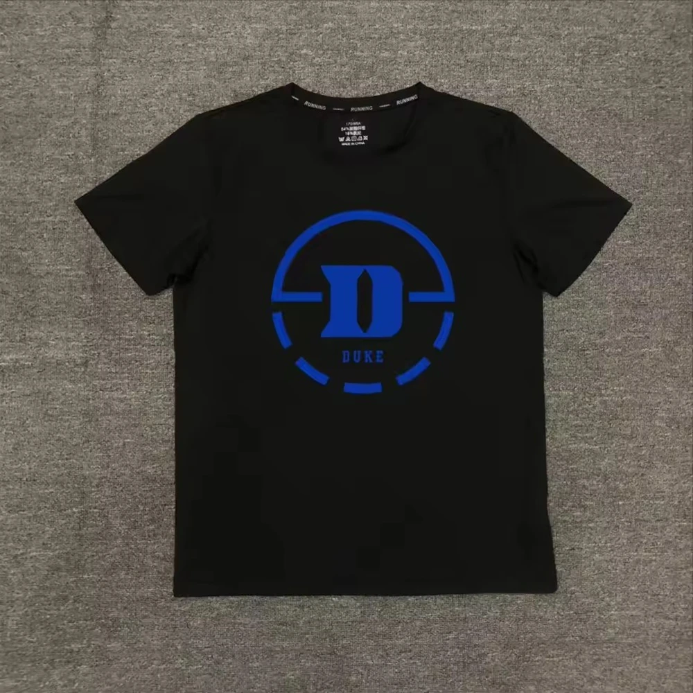 North America Limited Duke North Carolina University Basketball Mens Clothes Men Clothing short sleeve Round Neck T-shirt 33537 image 4