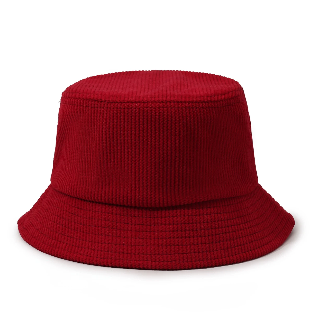 Sonnenhut für Frühling & Herbst, Einfarbiger Cord, Warm, Vielseitig für Reisen & Urlaub, Gesichtsverjüngender Fischerhut – Detail 3