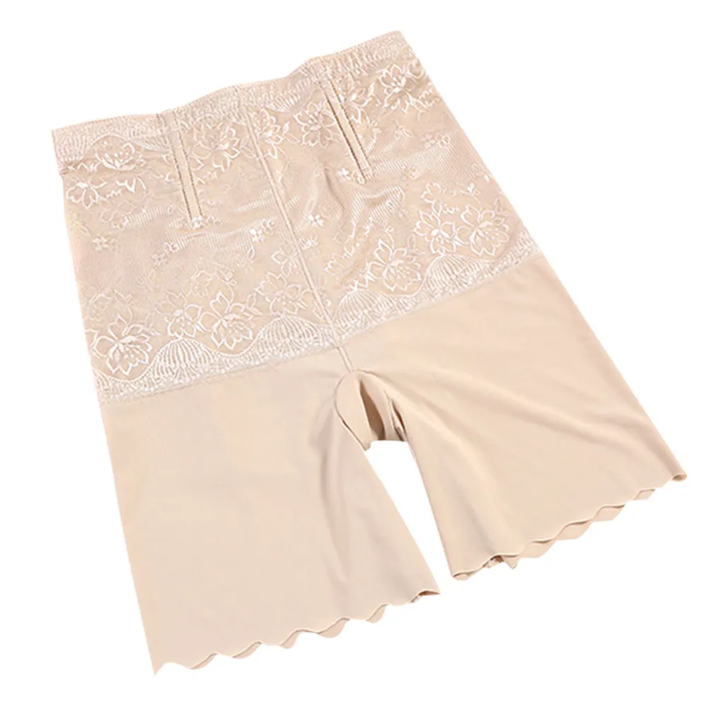High Waist Maternity Abdomen Support Shorts Lightweight Anti-Roll Postpartum Recovery Ice Silk Women Breathable Comfortable