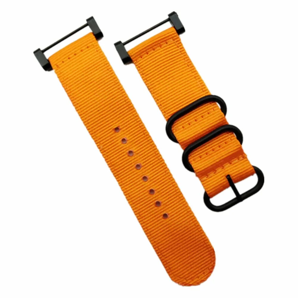 Watch Band Strap Nylon Watchband 24MM +1 set Adapters +Tools 5 Color Quick Drying For Suunto Core Series Traverse