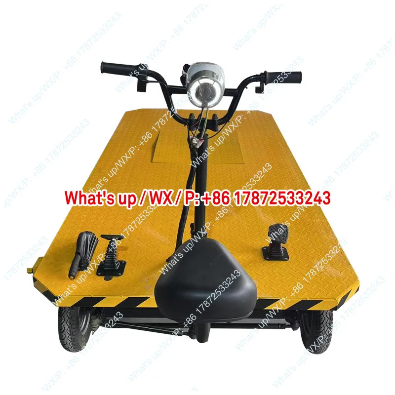 Electric four-wheel storage and transfer vehicle, four-wheel transfer vehicle, reverse riding donkey flatbed truck