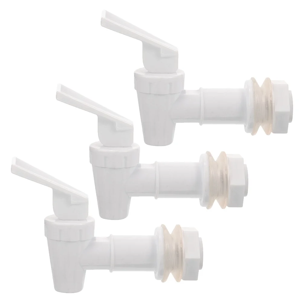 

3Pcs Plastic Beverage Dispenser Spigot Replacement Water Faucet for Glass Jars Cooler Outdoor Party Use Water Dispenser Spout