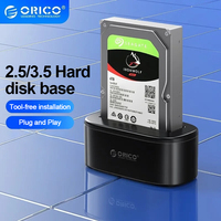 ORICO Hard Drive Docking Station USB 3.0 to SATA HDD Docking Station for 2.5/3.5 inch SSD Disk Case HDD Box Dock Enclosure