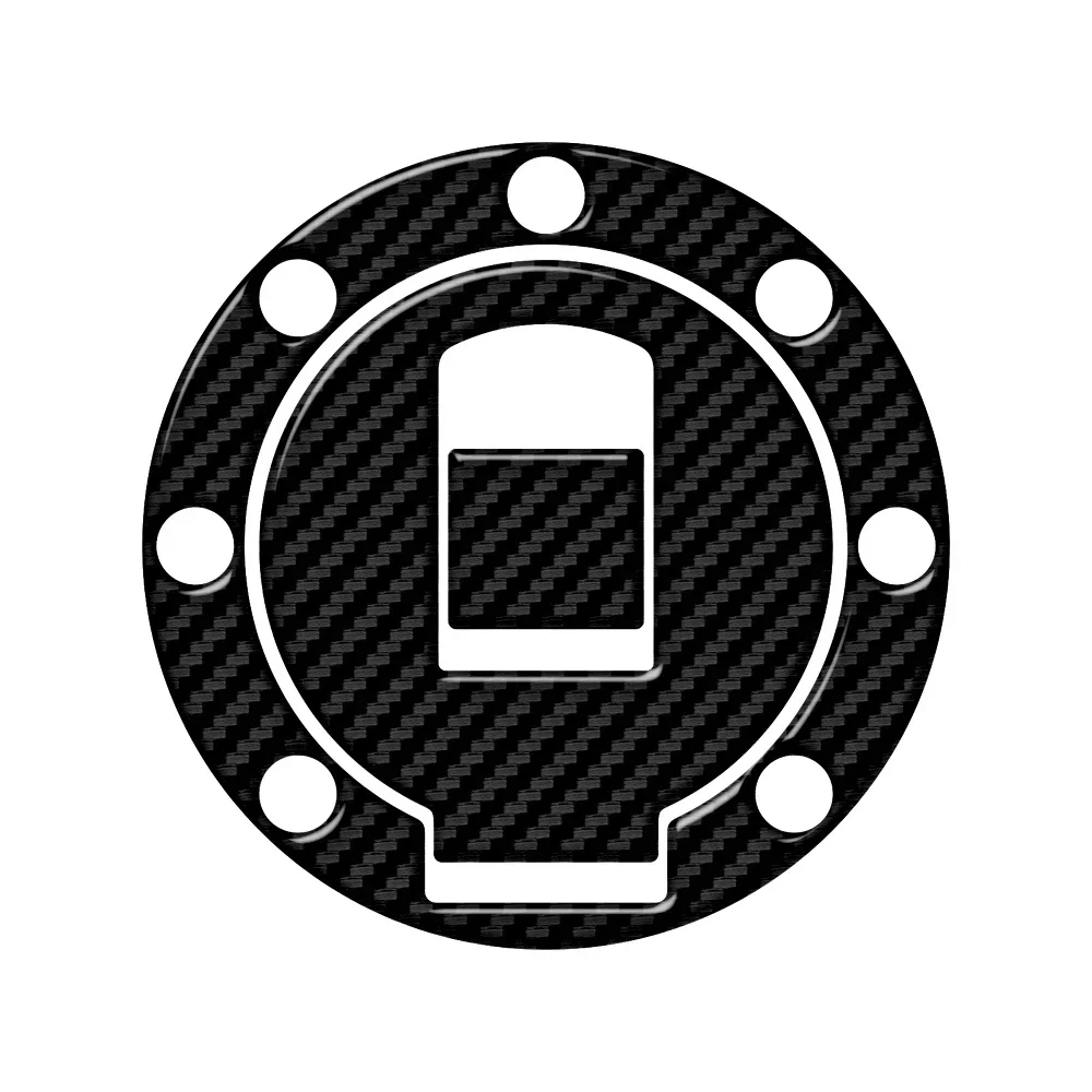 

For Yamaha R1 R6 600R 700R 1000R TDM8503 etc. Models Before 1999 Transparent Carbon Fiber 7-hole Fuel Cap Sticker