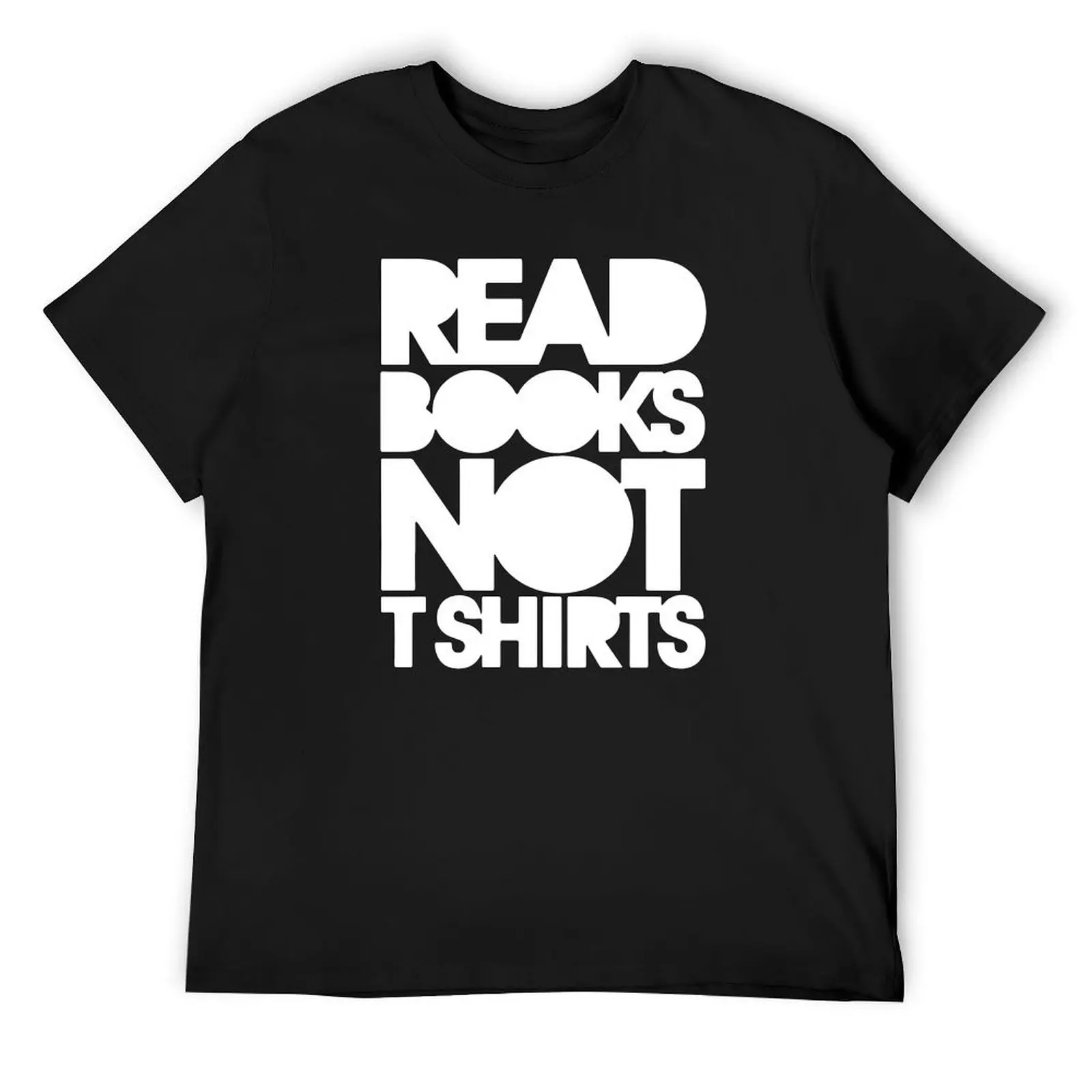 

Read Books Not T-Shirts T-Shirt plain customs vintage graphic tee heavyweights Men's clothing