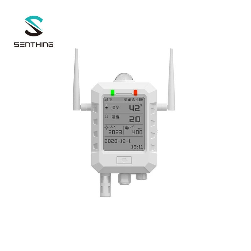 Digital Hygrometer Indoor Outdoor Thermometer Humidity Monitor With Wireless Temperature Humidity Sensor