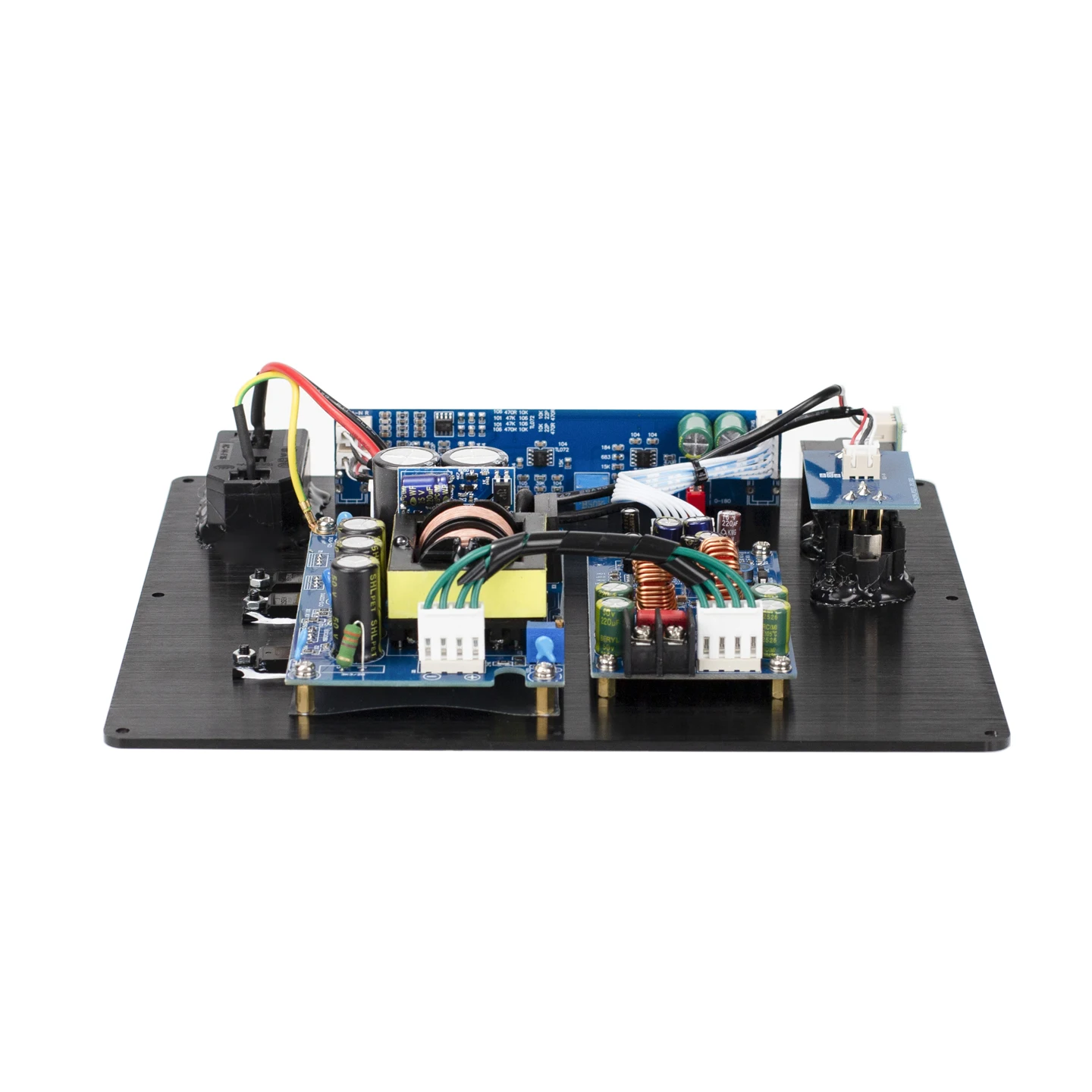 TPA3255 디지털 서브우퍼 증폭기 보드 300W 고출력 액티브 서브 베이스 앰프 홈 오디오 DIY 스피커용 XLR RCA 입력