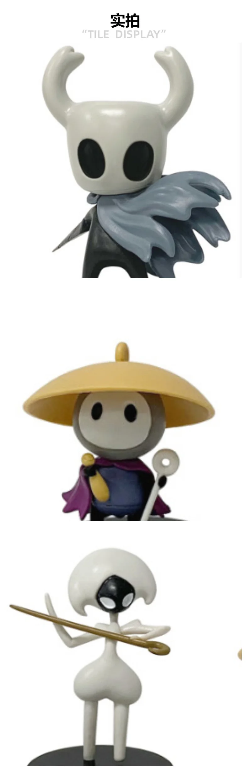 

6pcs/set Game Hollow Knight Silksong Action Figure Toys Hornet‌ Desktop Mira Shadow Quirrell and Konifa Doll Fans Collect Gifts