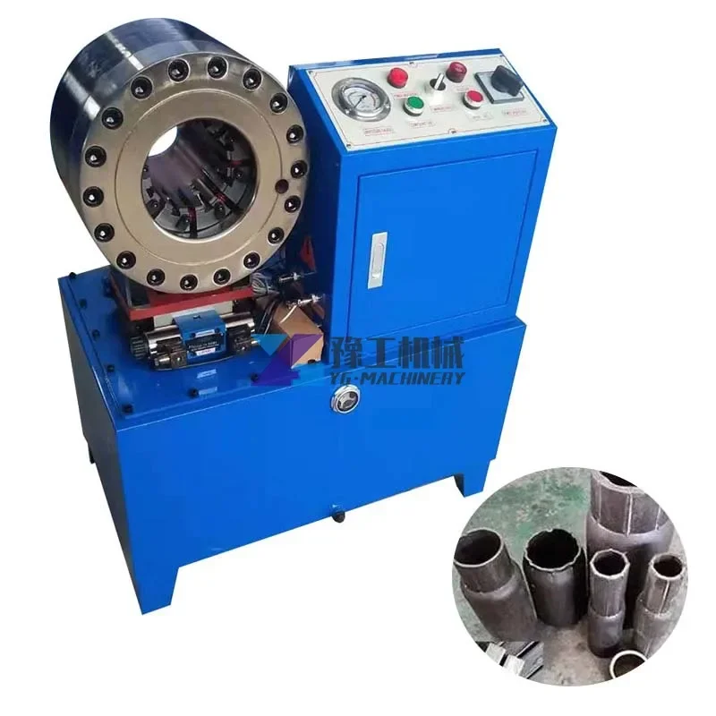 Pipe Shrinking Machine DLX51 Steel Pipe Tube Head Reduce Diameter Joints Pressing Pipe End Forming Machine Tube Reducing Machine