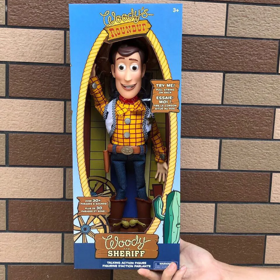 Disney Toy Story 4 Talking Woody Buzz Jessie Rex Action Figures Anime Decoration Collection Figurine for Model Birthday Gift Toy