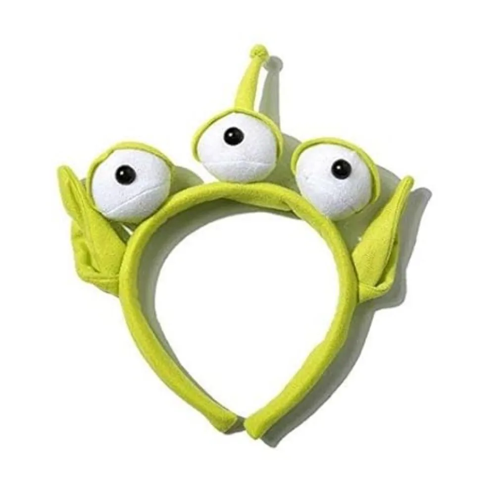 Alien hoofdband voor rekbare pluche haaraccessoires voor gezicht wassen douche schoonheid huidverzorging cosplay feestcadeau