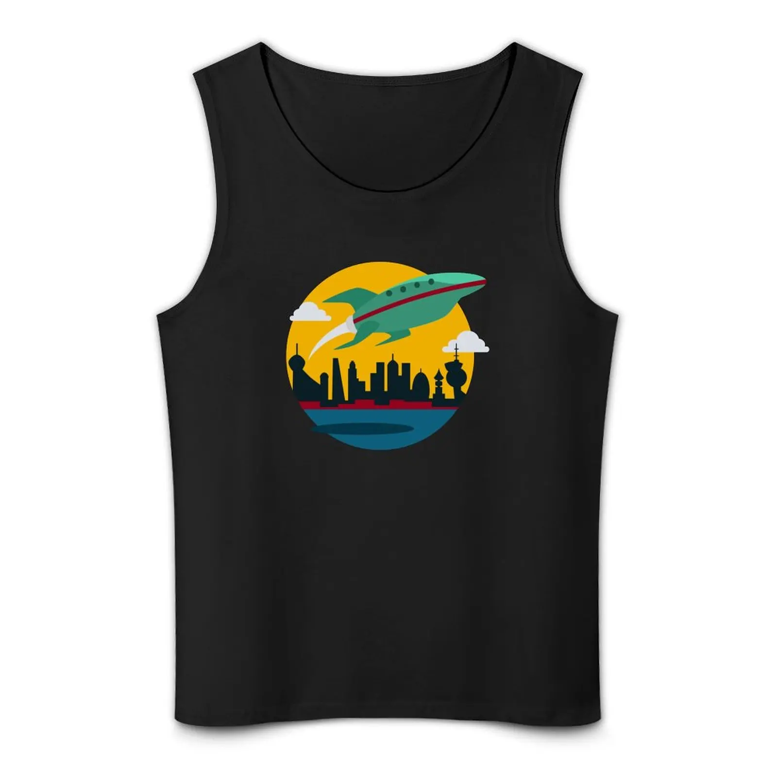 Planet Express Tank Top vests for men gym men Body man