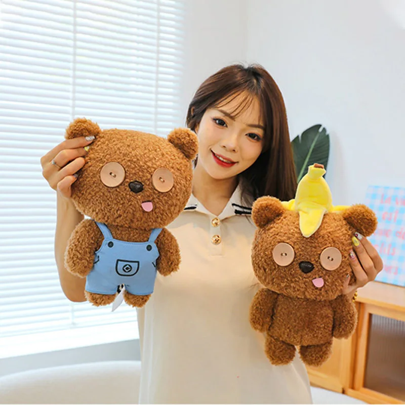 35CM Anime Minions Plush Doll Minions Bob Tim Bear Stuffed Plush Cute Children Pillow Tim Bear Plushies Birthday Gifts Christmas